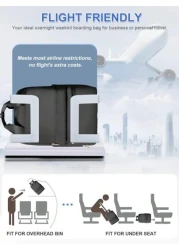 Large Capacity Business Backpack Travel Suitcase Backpacks Water Resistant Luggage Daypack Large Travel Backpack For Women Men Carry On Backpack Hiking Backpack Waterproof Outdoor Sports Rucksack Casu