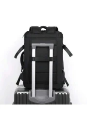 حقيبة ظهر متعددة الوظائف للرجال، حقيبة سفر ذات سعة كبيرة للأعمال، حقيبة ظهر لحمل الكمبيوتر المحمول للتنقل