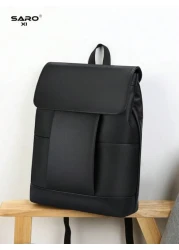 saroxi Men s Casual Fashion Travel Backpack With Flap Lightweight And Convenient For Travel Camping Hiking School Youth Campus Great Gift Christmas Winter Christmas Gifts Bag Travel Bag School Drawstr