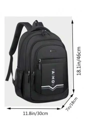 Outbound Work Luggage Backpack Male Large Capacity Business Travel High Grade Travel Backpack Large School Backpack Students Commute Book Bag School Bag School Supplies Gifts Fall Christmas Student Da