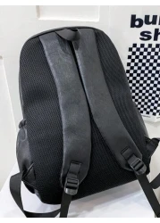 peach tree حقيبة ظهر كبيرة السعة مقاومة للماء، مناسبة للمدرسة والحاسوب والسفر والتخييم والأنشطة الخارجية، بتصامي