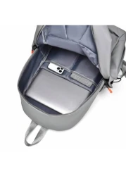 حقيبة ظهر للحاسوب 15.6 بوصة مضادة للسفر لطلاب الجامعة والمدارس للرجال والنساء، حقيبة يومية كبيرة لطلاب الابتدا