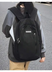 peach tree حقيبة ظهر نايلون سعة كبيرة متعددة الوظائف للسفر، حقيبة كاجوال للكتف، حقيبة للكمبيوتر المحمول، للعمل وا