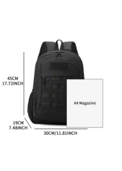 حقيبة ظهر تكتيكية بسعة كبيرة وبتصميم كامو جديد، حقيبة متعددة الوظائف للتخييم والرحلات البرية، رحلة الحقيبة ا