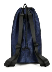 Casual Men Backpack Basketball Bag With Drawstring Closure Large Capacity Mesh Hollow Out Travel Backpack Handbag Shoulder Bag Laptop Bag Couple Backpack Student Backpack Holiday Travel Luggage Bag Mu