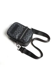 Men s Classic Floral Square Crossbody Bag Casual Shoulder Bag Suitable For Commuting Back To School Travel Sling Bag Purse Essentials Fashion Men s Bags Business