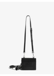 1 حقيبة كتف مربعة من الجلد الصناعي بلون أحادي عصري بسيط مناسبة للاستخدام اليومي، حقيبة كروس بودي، حقيبة حمل لل