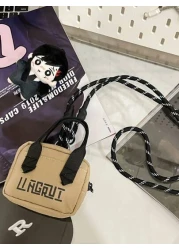 peach tree Men Sling Bag One Shoulder Bag Coin Pouch Lightweight Nylon Crossbody Bag Multi Color Casual Daily Versatile Gift Peach Tree Brand