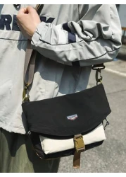 New Fashion Simple Waterproof Men s Shoulder Bag Outdoor Casual Gym Cycling Messenger Bag College Style For School Work Travel High Quality Phone Pouch Gift