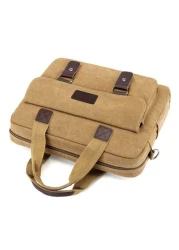 حقيبة رسول كاجوال/ عمل جديدة للرجال ، تصميم واسع للحمل باليد أو الحمل على الكتف