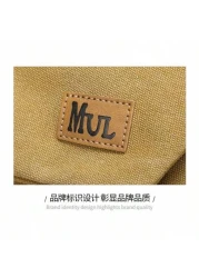 SLIN LXZQ Canvas Flap Messenger Bag Casual Black Shoulder Bag For Commute Men s Shoulder Bag Crossbody Bag Side Bag Student Supplies Men s Autumn Bag Cylinder Bag Vintage Style Christmas Gift Travel H