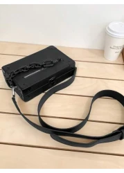 حقيبة كروسبودي حقيبة الكتف، لون المشمش/الأسود/البني، حقيبة أسلوب مرتفع، حقيبة صيفية مدرسية لأثناء العطلة، مق