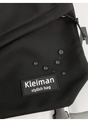 حقيبة رسول مائية نفاذة مزينة بالبكرات للرجال ، حقيبة مدرسية حمالة كتف لحقيبة رياضية للطلاب بالمدرسة والجامعة