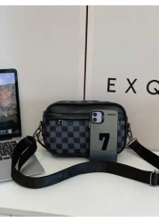 حقائب رجالية جديدة، حقائب كاجوال أنيقة للرجال، حقائب كروس بودي، سعة كبيرة، هدايا الشباب، أنماط الشارع