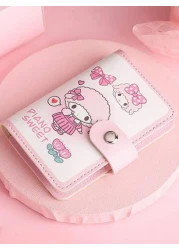 Sanrio 1 4 Anti Demagnetization Large CapacityCard Pack Multi Slot Compact Driver s License Card Case Carry On Work And Travel Must Haves Carry On Luggage Storage Accessories Beach Essentials Teacher