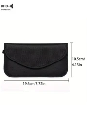 حقيبة عزل إشارة مفتاح السيارة عبر الحدود الجديدة، محفظة عزل إشارة RFID مانعة للسرقة