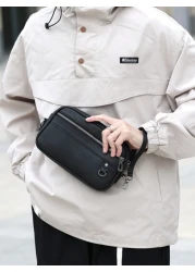 Men s Retro Business Casual Shoulder Messenger Bag Also Can Be Used As Handheld Suitable For Daily Use College Father s Day Gift Valentine s Day Gift Side Bag Crossbody Bag Shoulder Bag Sling Bag Than