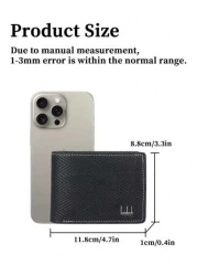 HOVI'S محفظة كاجوال قديمة متعددة الوظائف قابلة للنقل متعددة البطاقات، هدايا عيد الميلاد الشتوي، حقيبة محفظة هدا