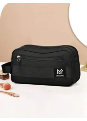 peach tree Men s Clutch Hand Wrist Bag Pillow Bag Wrist Bag Wallet Crossbody Bag 2 In 1 Neutral Business Storage Bag Suitable For Business Trip Toiletries Storage Handbag Wrist Bag Gift For Men Valent