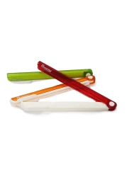 هوم برو مشابك إغلاق للأكياس البلاستيكية متعددة الألوان 15.5×1.7×1 سم 3 قطع