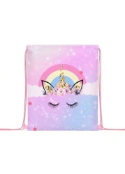 حقيبة رباط رياضية، حقيبة ظهر بسير رباطي بنمط الحورية للتنزه والياقة البدنية والسفر، تصميم إبداعي لحقيبة الظه