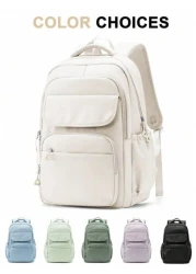 New School Backpack Laptop Backpack Fits 14 15 6 Inch Notebook For Girl Boy Lightweight Durable School Bookbag Water Resistant Schoolbag Book Bag