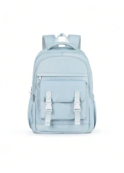 حقيبة مدرسية، حقيبة كلية، حقيبة ظهر لابتوب تناسب حتى 15.6 بوصة، حقيبة ظهر للسفر مقاومة للماء، حقيبة مدرسية للمر