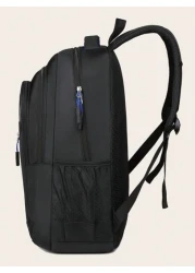 New Lightweight Laptop Backpack Suitable For School And Travel Adjustable Shoulder Straps Multi Compartment Design Durable Polyester Casual Backpack For Men Women With Secure Zipper Closure Student Ba