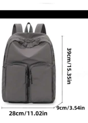 Classic All Match Fashion Casual Versatile High Capacity Simple Durable Portable Travel Backpack Suitable For Any Occasion Back To School Season