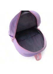 حقيبة ظهر كرتونية بشكل وحيد القرن للأطفال ، حقيبة مدرسية أنيقة متعددة الاستخدامات لصغار البنات