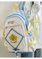 حقيبة ظهر سفر ذات سعة عالية وجودة عالية مناسبة لأي مناسبة، طراز كلاسيكي عصري مريح للعودة إلى المدرسة