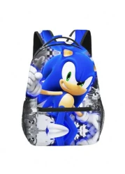 bandai Bandai Full Print Backpack 3D Three Dimensional Backpack Birthday Gift School Season Backpack Lightweight Large Capacity