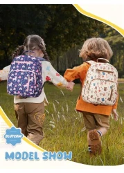 15 11 5inch Large Kawaii Kids Backpacks Elementary School Backpacks With Mulit Pockets And Compartments Kindergarten Backpacks Cute Animal Print Backpack With Padded Shoulder Straps Travel Backpacks W