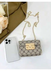 1pc Pu Fashion Retro Mini Fashion Coin Small Square Bag Versatile Niche Design Stylish Shoulder Messenger Bag Comfortable Shoulder Strap For Playing Smooth Long Style Versatile And Not Picky Suitable