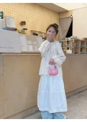 New Fashionable Lace Top Handle Crossbody Mini Moon Hard Shell Accessory Bag Small Women s Purse Suitable For Lipstick Coins Keys