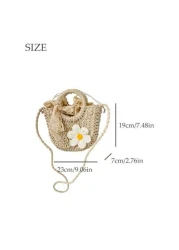 قطعة واحدة من حقيبة اليد ذات الرباط للفتح والغلق، أحدث موديلات هذا العام من الحقائب المصنوعة يدويًا بنسيج عبا