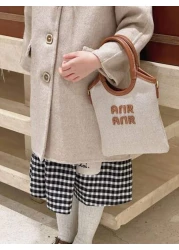 New Mini Handbag Contrast Color Versatile Phone Pouch Fashionable Accessory Bag This Is A Small Size With Compact Volume