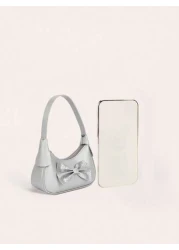 قطعة واحدة حقيبة يد صغيرة للأطفال مزينة بفيونكة جميلة