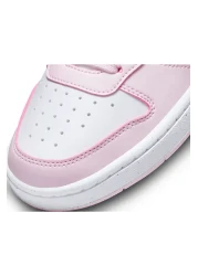 Nike Court Borough Low 2 (Gs) - حذاء رياضي للأطفال باللون الوردي