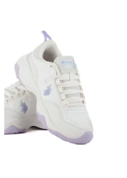 U.S. Polo Assn. يو اس بولو اسنحذاء رياضي نسائي من Misty 4Fx Comfort Sole Skin