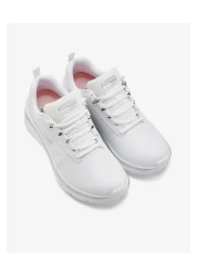 Skechers Fashion Fit - حذاء رياضي أبيض نسائي بدون تأثيرات149473tk Wsl