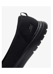 Skechers حذاء المشي Siena On-The-Go Flex باللون الأسود للنساء - 138360 BBK