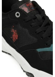 U.S. Polo Assn. SENSEI 3PR Siyah Erkek Sneaker