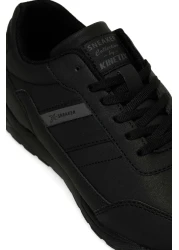 Kinetix LESCAR PU 4PR - Black Unisex Sneaker