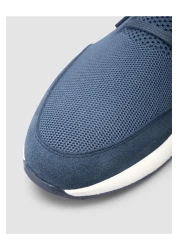 Cabani Knitwear Blue Lace-Up Men's Sports Shoes