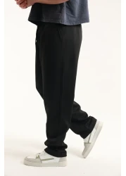 TKT Men's Baggy Loose Fitting Pique Pants