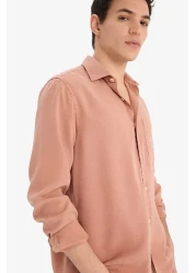 Defacto قميص بأكمام طويلة وقصة عادية B2907AX25SP