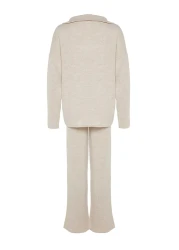  Collection Wide Fit Zippered Knitwear Set - TWOAW24AU00026