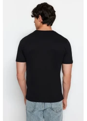  Collection Black-White-Navy Slim/Narrow Cut 5-Pack 100%Too T-Shirt Tmnaw20Ts0243