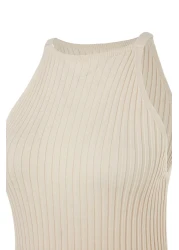  Collection Knitwear Basic Stone Midi Dress - Twoss23El00738